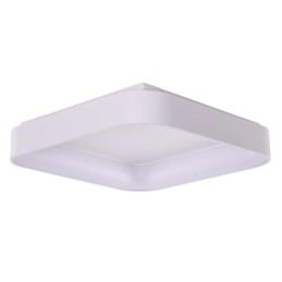 AZZARDO lampa sufitowa / plafon SOLVENT   S TOP 60 CCT SMART z pilotem biała