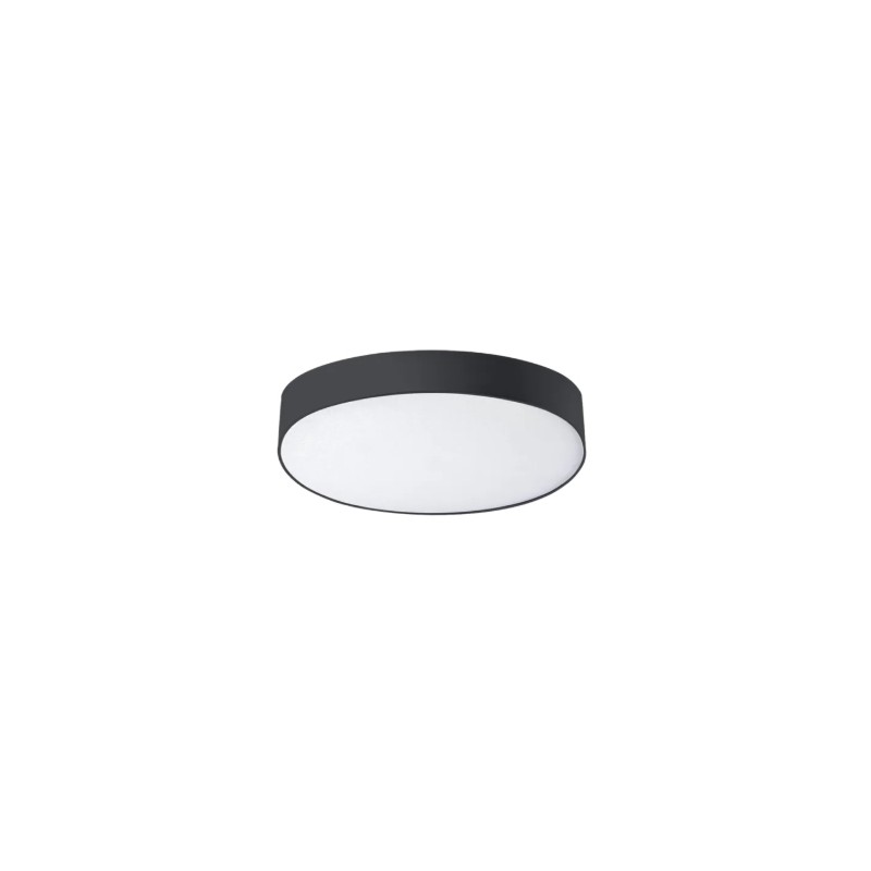 AZZARDO lampa sufitowa / plafon MONZA II  R 50 SMART 4000K czarna