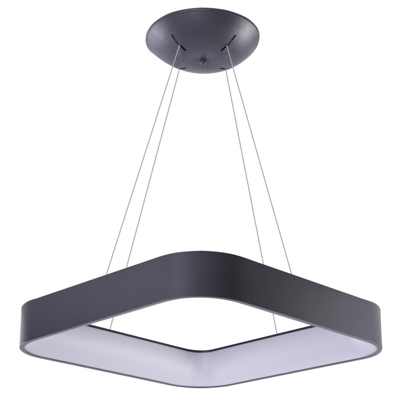 AZZARDO lampa wisząca SOLVENT S 60 CCT    SMART z pilotem szara