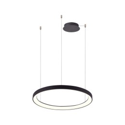 AZZARDO lampa wisząca AGNES 48 DIMM CCT   SWITCH czarna