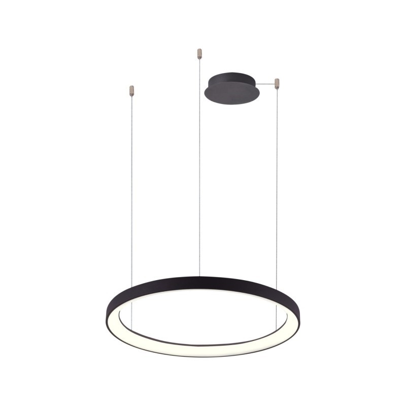 AZZARDO lampa wisząca AGNES 48 DIMM CCT   SWITCH czarna