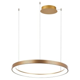 AZZARDO lampa wisząca AGNES 78 DIMM CCT   SWITCH złota