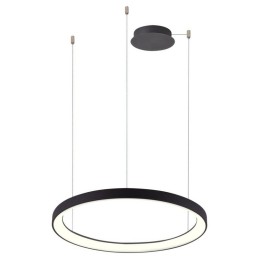 AZZARDO lampa wisząca AGNES 78 DIMM CCT   SWITCH czarna