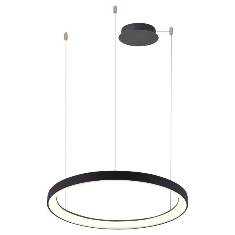 AZZARDO lampa wisząca AGNES 78 DIMM CCT   SWITCH czarna