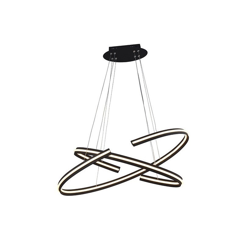 AZZARDO lampa wisząca ALESSIA czarna