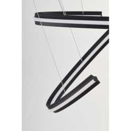 AZZARDO lampa wisząca ALESSIA czarna