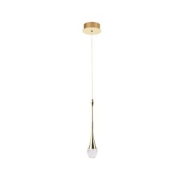 AZZARDO lampa wisząca DALMA 1 złota