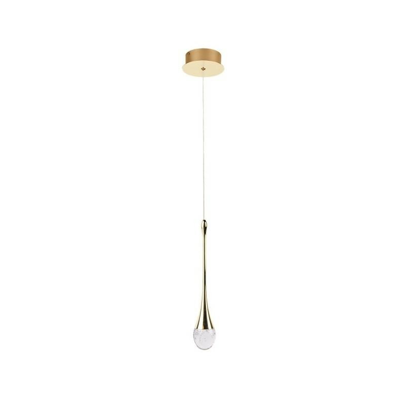 AZZARDO lampa wisząca DALMA 1 złota
