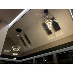 MOOSEE lampa wisząca FLUSSO 43 czarna