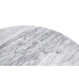 Stół TULIP MARBLE 100 CARRARA biały -     marmur, metal