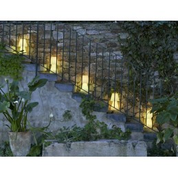 NEW GARDEN lampa LOLA 20 BATTERY biała