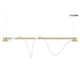 MOOSEE lampa wisząca SERPIENTE 120 złota