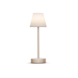 NEW GARDEN lampa stołowa LOLA SLIM 30 BATTERY brass
