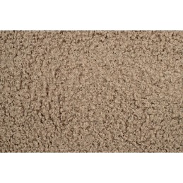 Fotel bujany PLUSH TEDDY ciemny beżowy