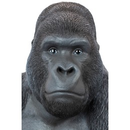 KARE dekoracja stojąca GORILLA XL 76cm czarna