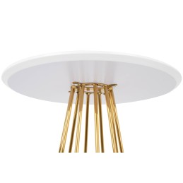 Stolik barowy GLAM 60 biały