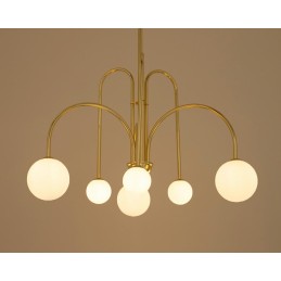 MOOSEE lampa wisząca NERI złota