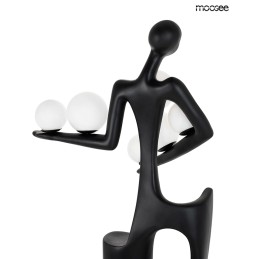 MOOSEE lampa podłogowa HUMAN DREAMER czarna