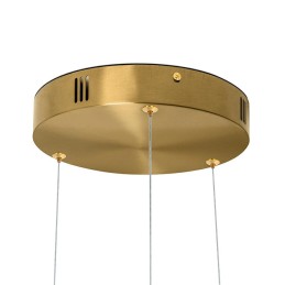 MOOSEE lampa wisząca RING 80 + 80 + 80    złota na jednej podsufitce