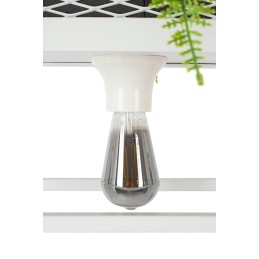 MOOSEE lampa wisząca / kwietnik SEMIRA    180 INDUSTRIAL biała
