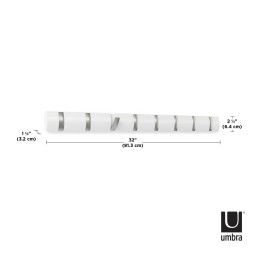 UMBRA wieszak na ubrania FLIP 8 biały