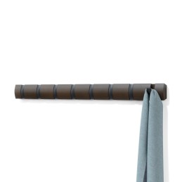 UMBRA wieszak na ubrania FLIP 8 czarny orzech