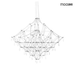 MOOSEE lampa wisząca CONSTELATION 77 -    LED, stal szczotkowana