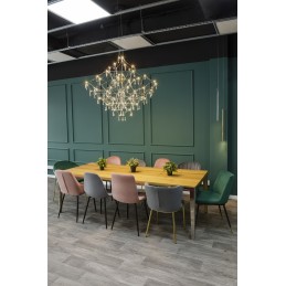 MOOSEE lampa wisząca CONSTELATION 77      GOLD - LED, stal szczotkowana