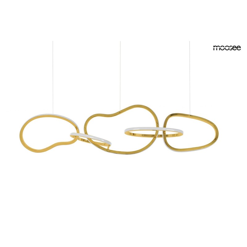 MOOSEE lampa wisząca JAZZ 5 złota