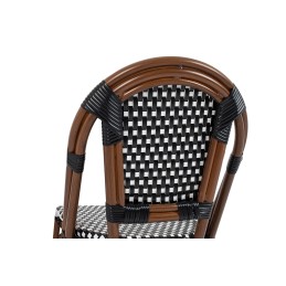 Krzesło ogrodowe CAFE PARIS brązowe       rattan