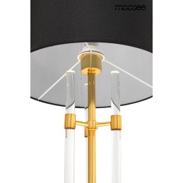 MOOSEE lampa stołowa MOXY złota / czarna