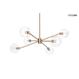 MOOSEE lampa wisząca AURA 6 złota
